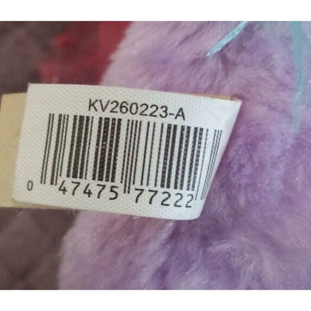 Purple Unicorn Pink Horn/Feet/Ears Stuffed Animal 8
